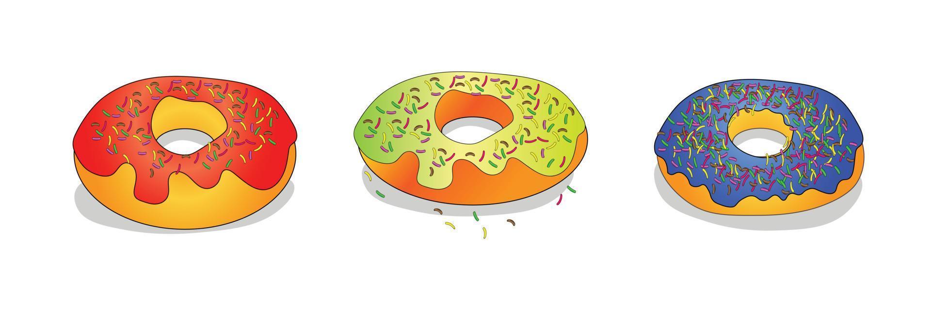 donut vector ontwerp