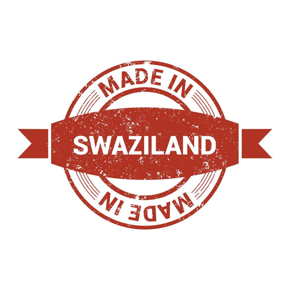 Swaziland postzegel vector ontwerp