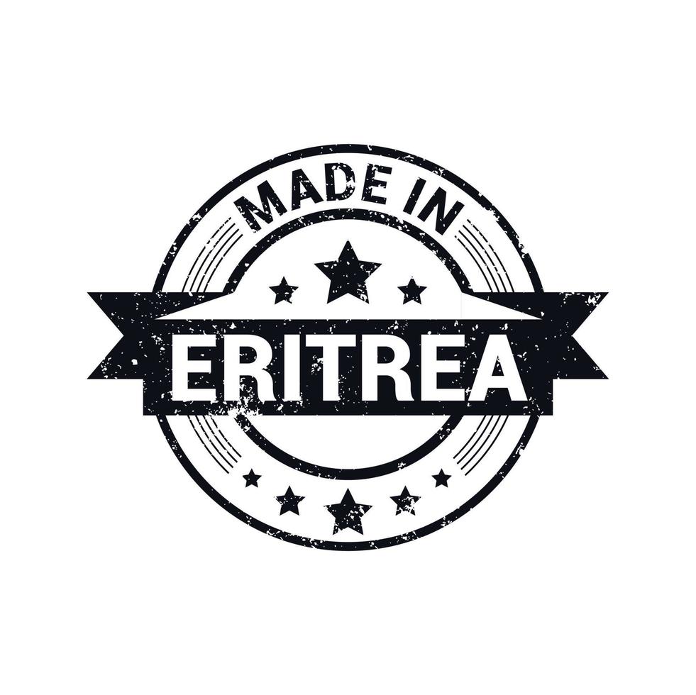 eritrea postzegel ontwerp vector