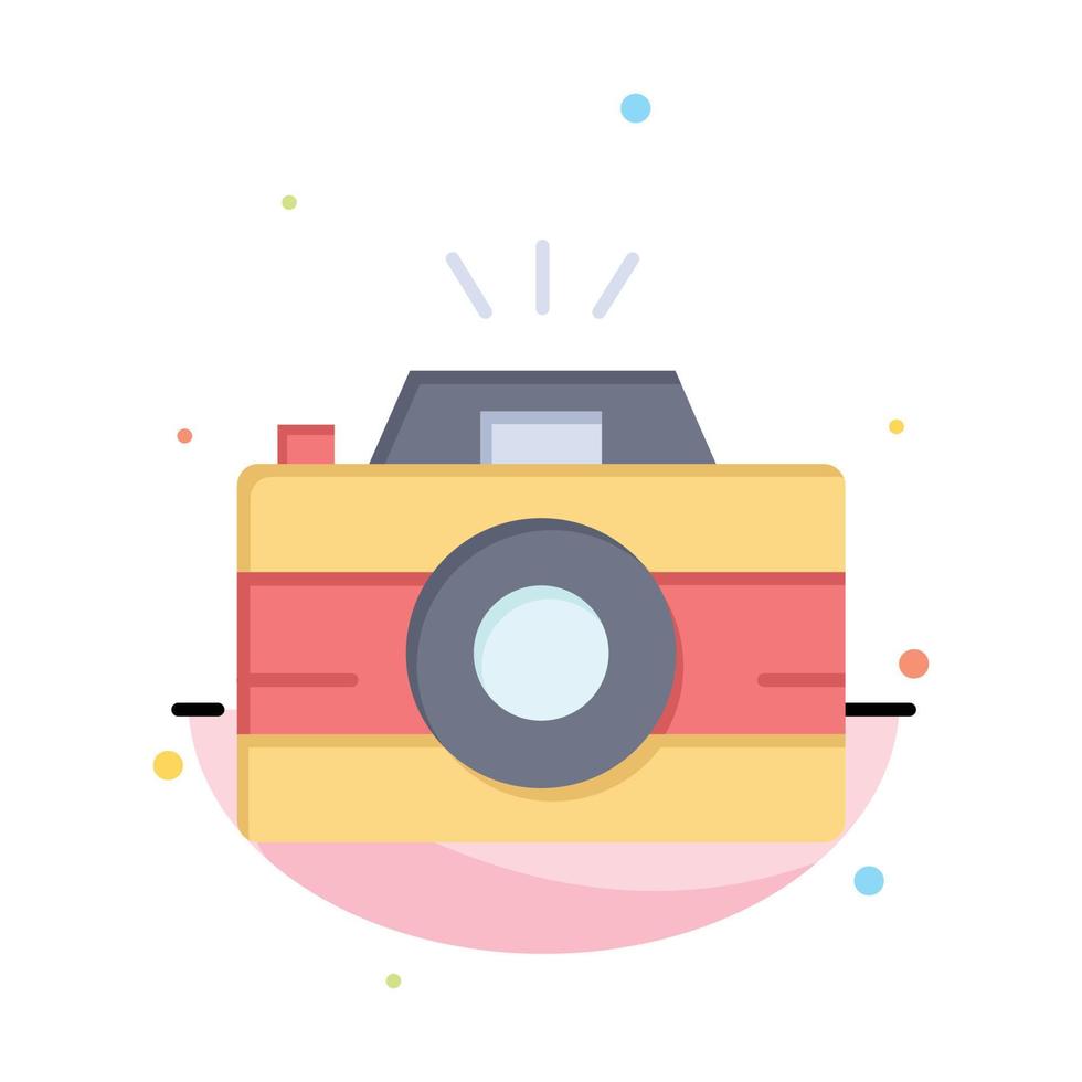 camera beeld foto fotografie abstract vlak kleur icoon sjabloon vector