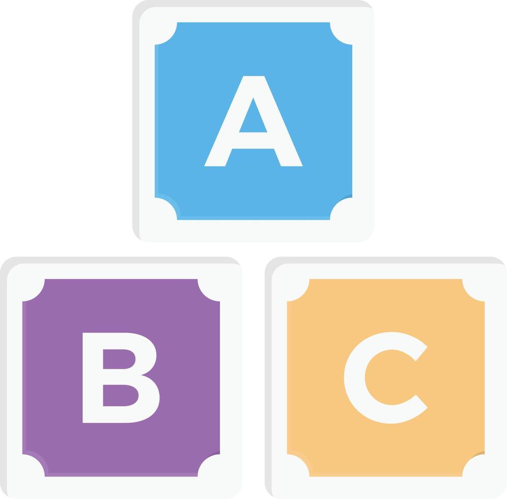 abc blok vector illustratie Aan een achtergrond.premium kwaliteit symbolen.vector pictogrammen voor concept en grafisch ontwerp.