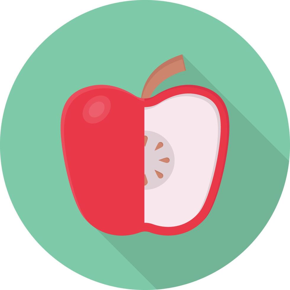 appel vectorillustratie op een background.premium kwaliteit symbolen.vector iconen voor concept en grafisch ontwerp. vector