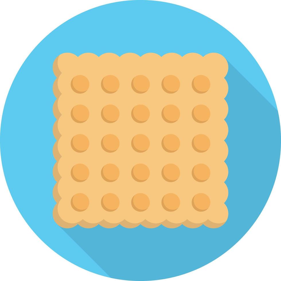 biscuit vectorillustratie op een background.premium kwaliteit symbolen.vector iconen voor concept en grafisch ontwerp. vector