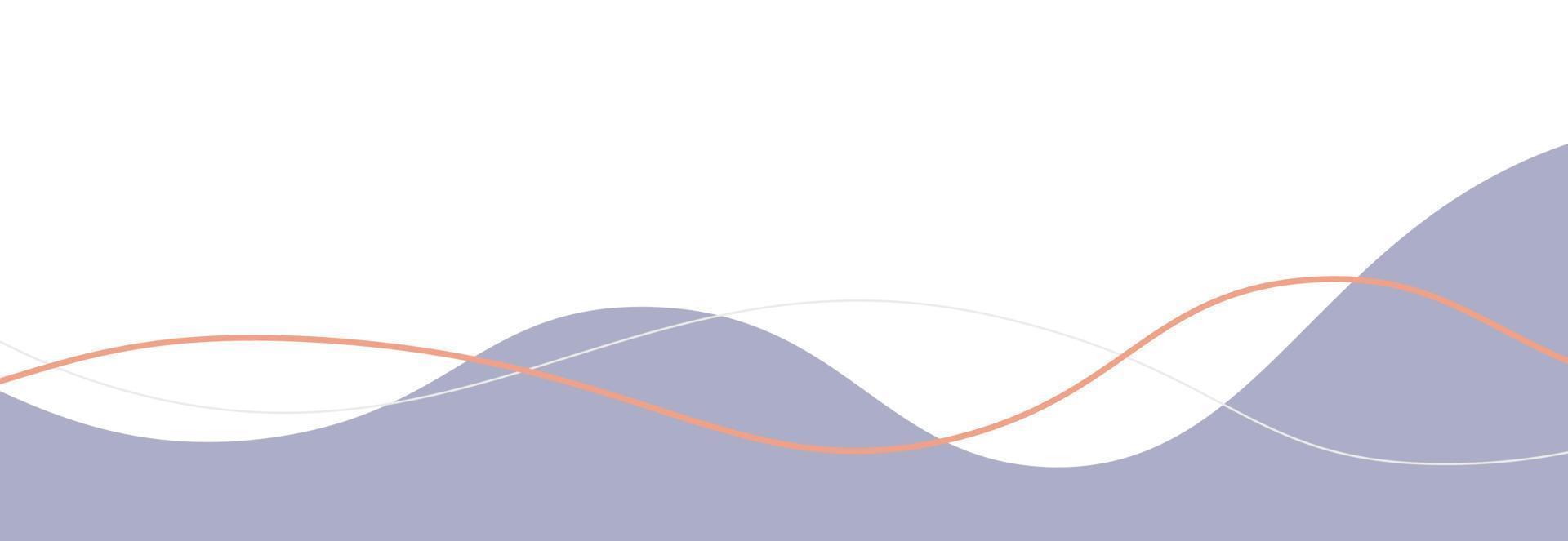 esthetisch Golf grens vector illustratie