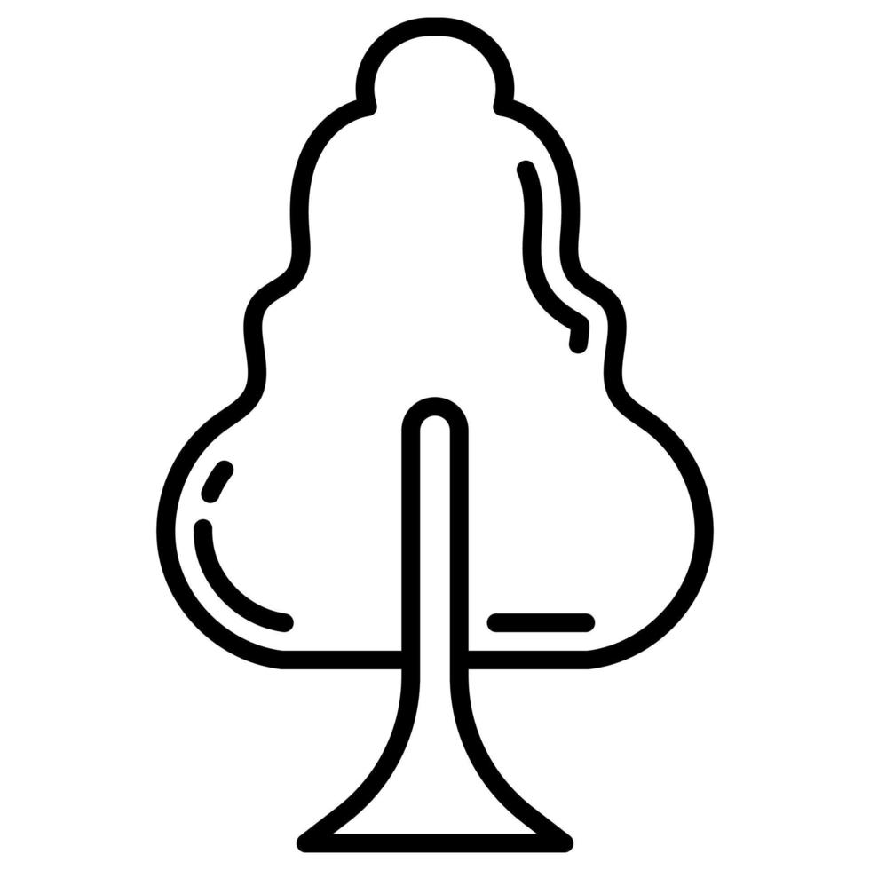 schaduwrijk boom illustratie in de midden- van de stad vector