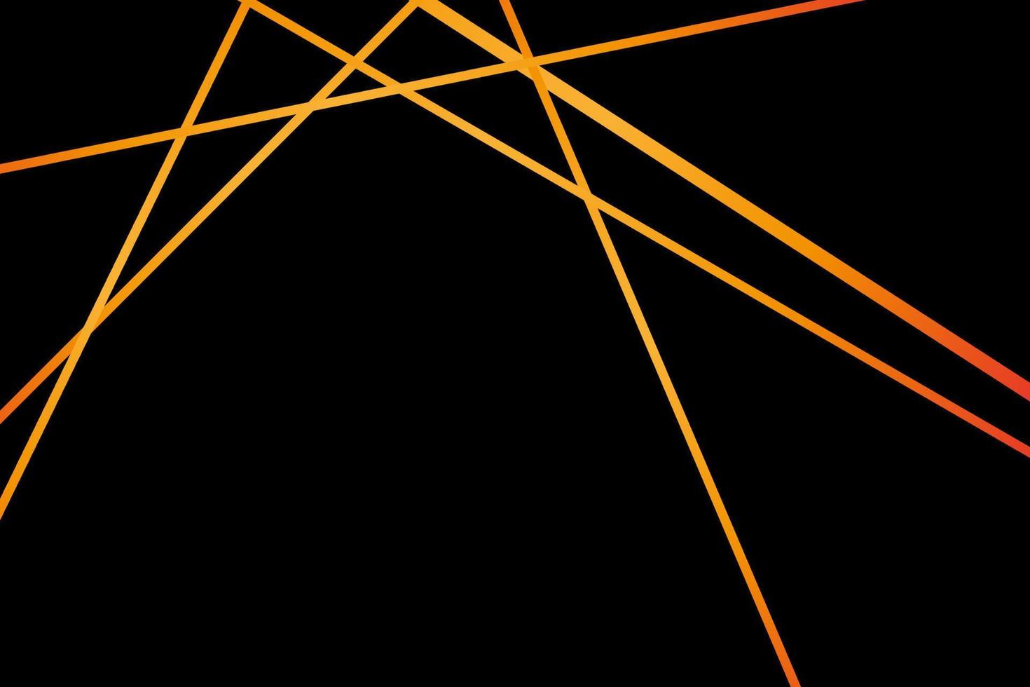 premie achtergrond met oranje lijnen Aan zwart achtergrond vector