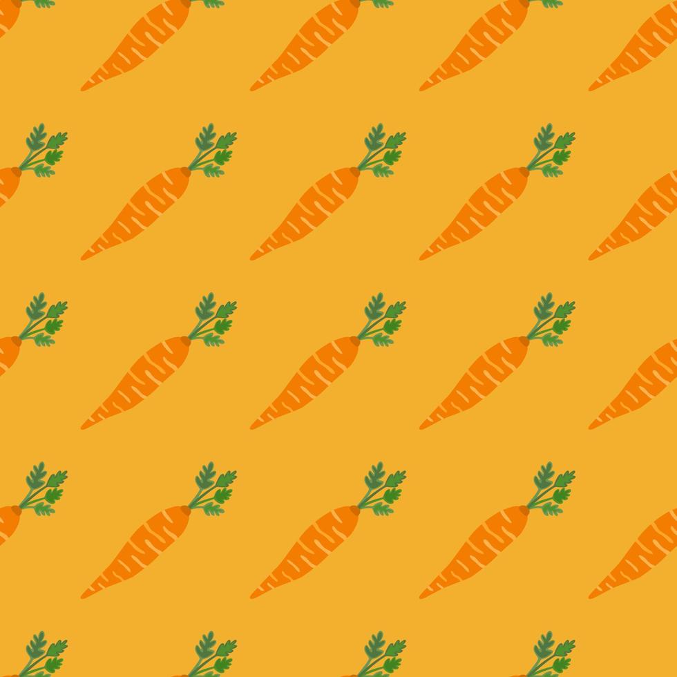 hand- getrokken wortel naadloos patroon. tekening wortels behang. vector