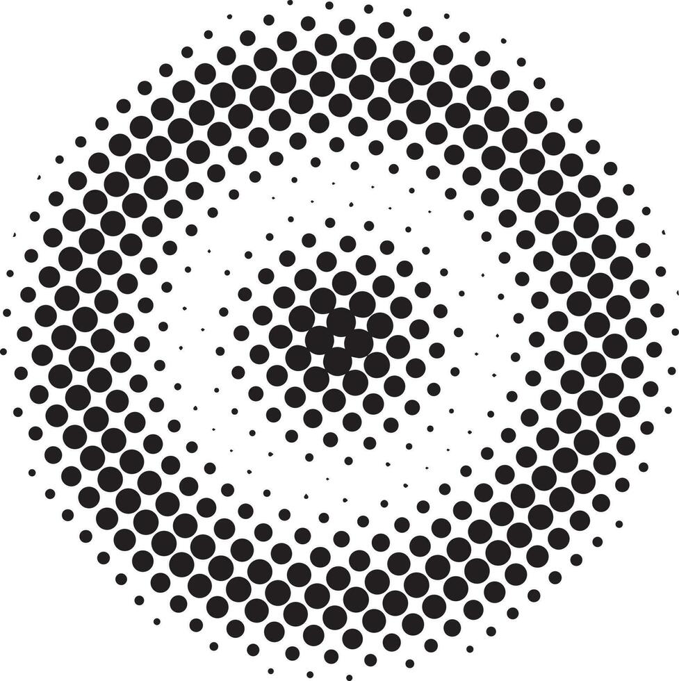 halftone circulaire patroon vector