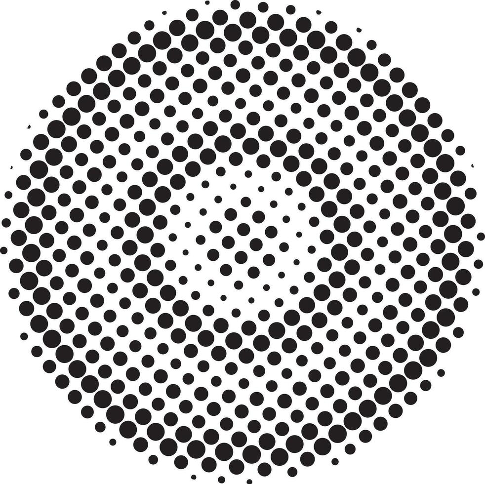 halftone circulaire patroon vector