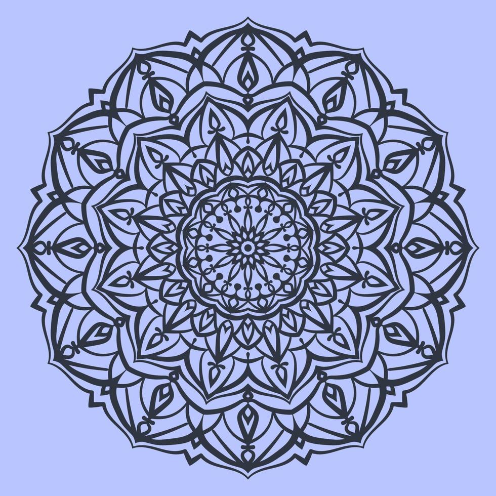 abstract mandala kunst cirkelmotief ontwerp rond traditioneel ornament voor web of print vectorelement vector