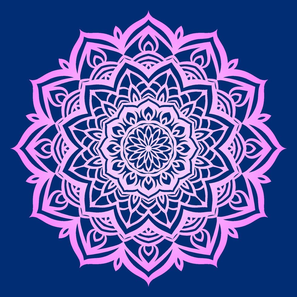 abstract mandala lotus bloemblad vector ontwerp element