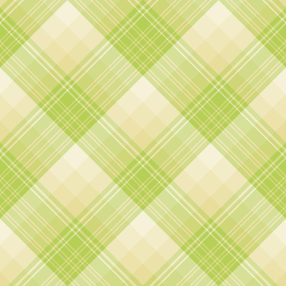 naadloos patroon in voorjaar groen en licht beige kleuren voor plaid, kleding stof, textiel, kleren, tafelkleed en andere dingen. vector afbeelding. 2