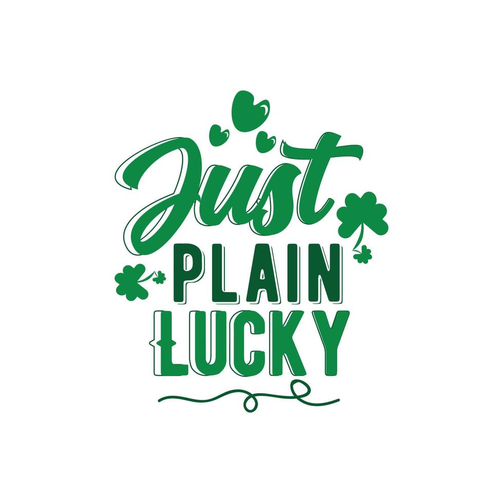 st. Patrick dag citaten en belettering vector t-shirt ontwerp