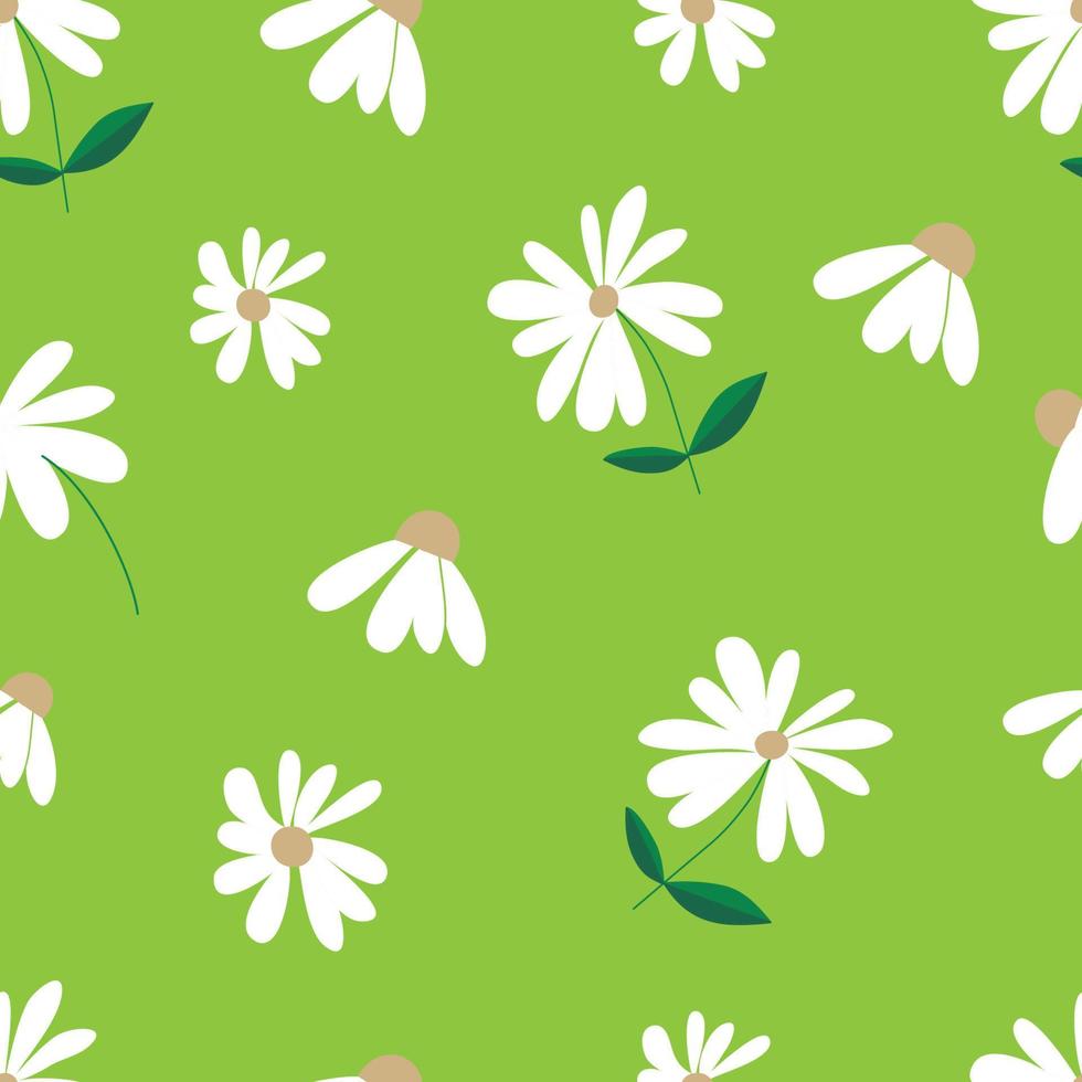 naadloos bloemen patroon met voorjaar bloemen-01 vector