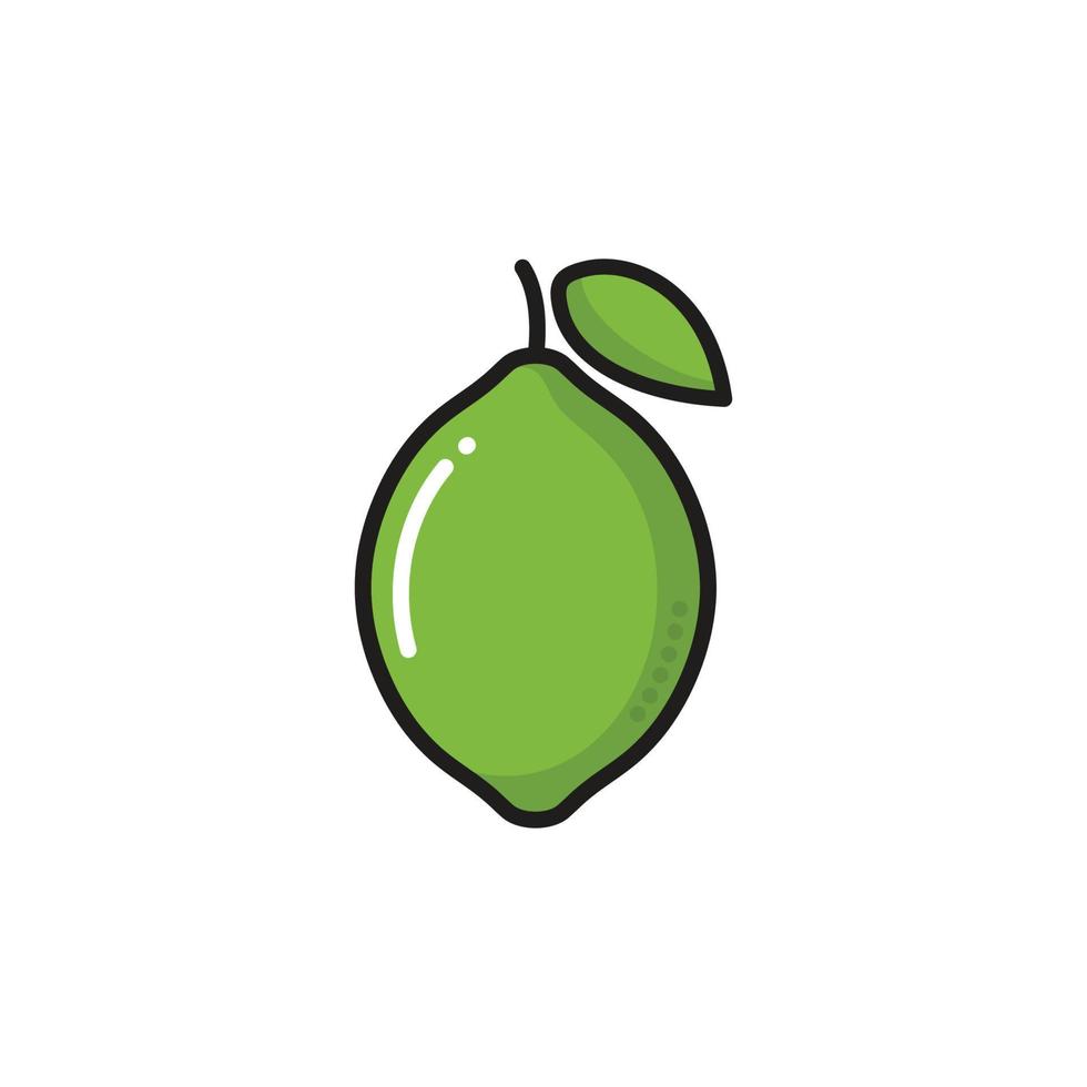 citroen fruit logo ontwerp vector