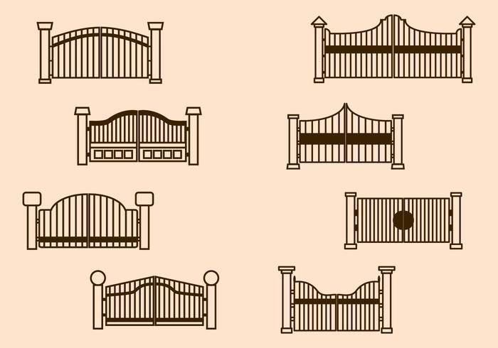 Gratis Gate Vector