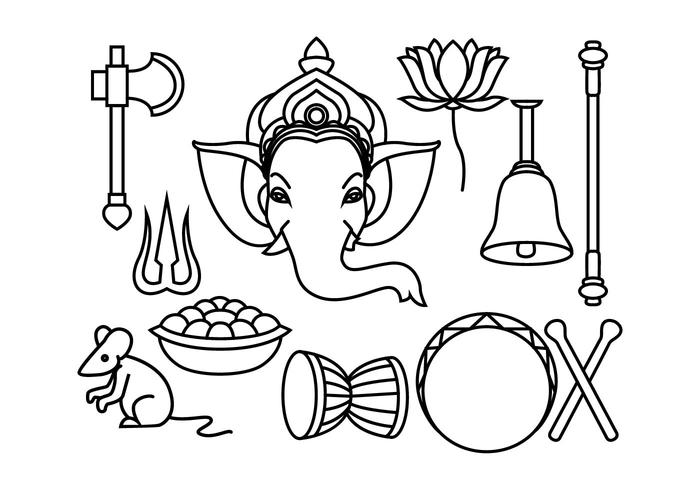 Gratis Ganpati Vector