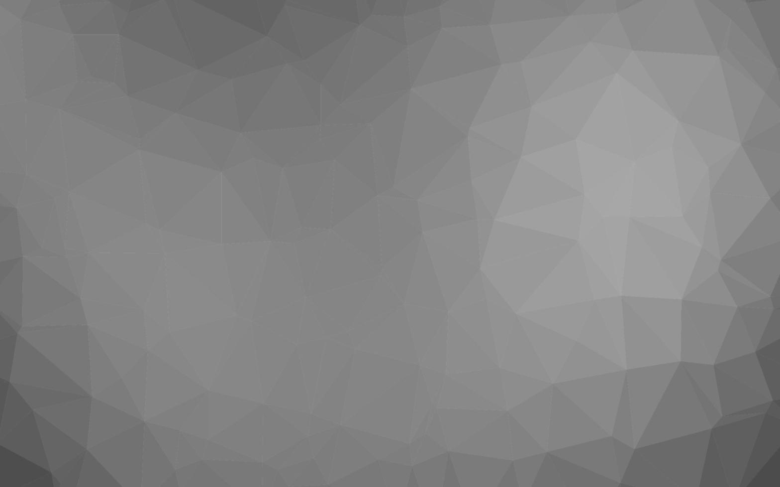 licht zilver, grijs vector glanzend driehoekig patroon.