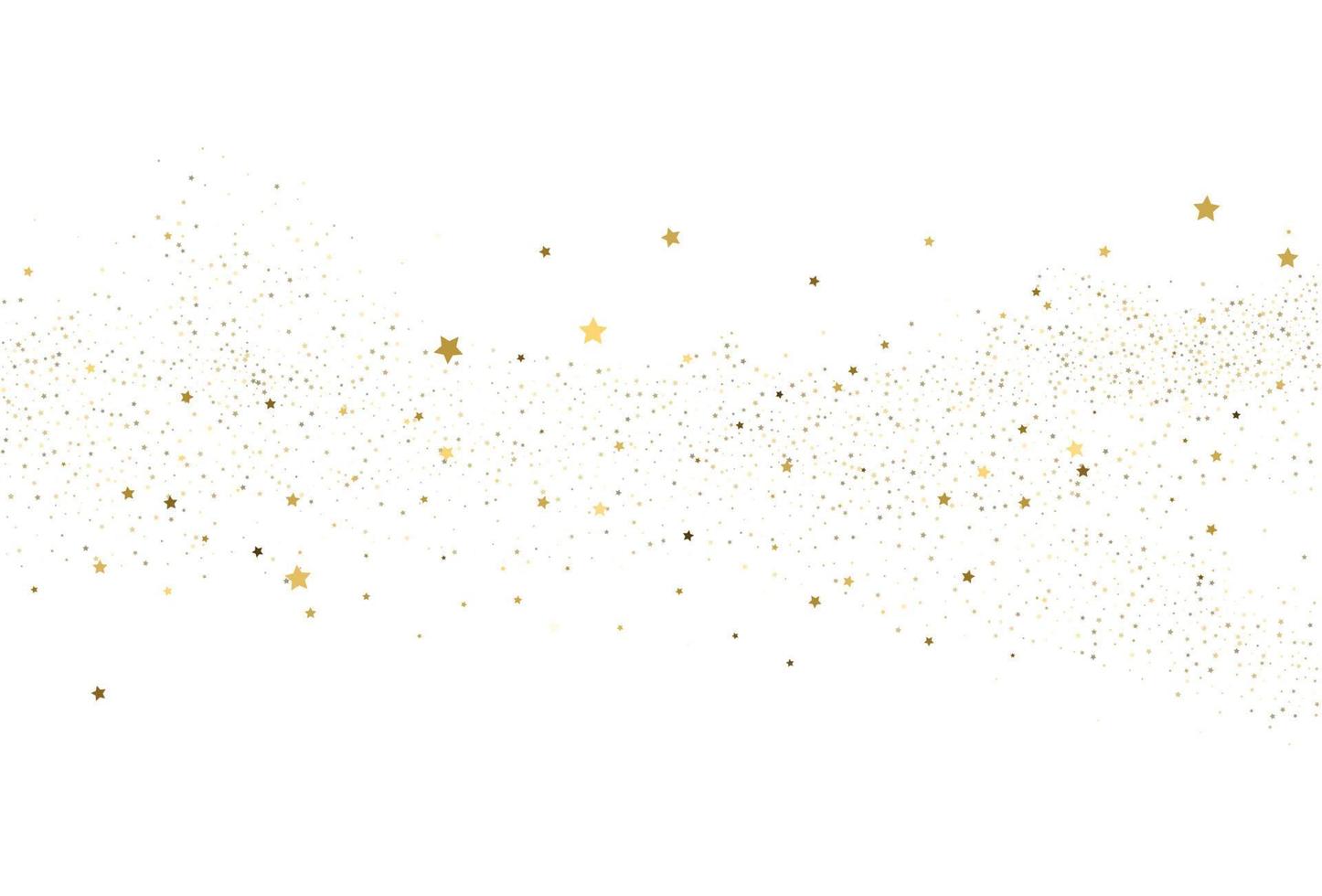 licht gouden glitter confetti textuur vector