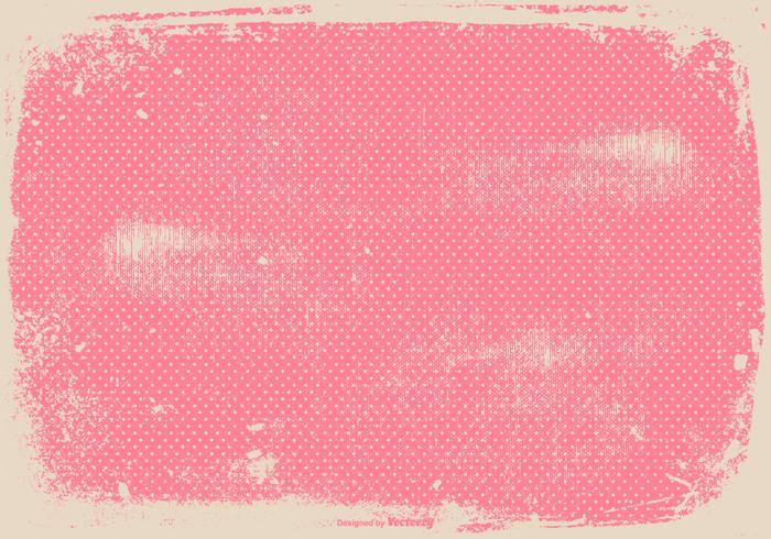 Grunge Roze Stippenachtergrond vector