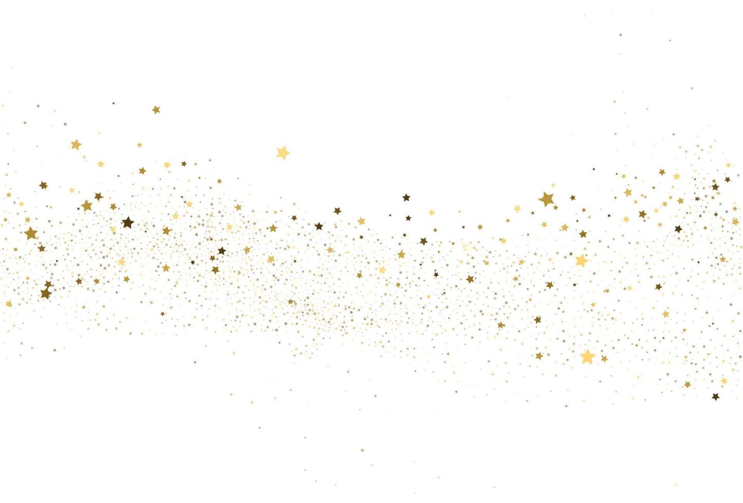 licht gouden glitter confetti textuur vector