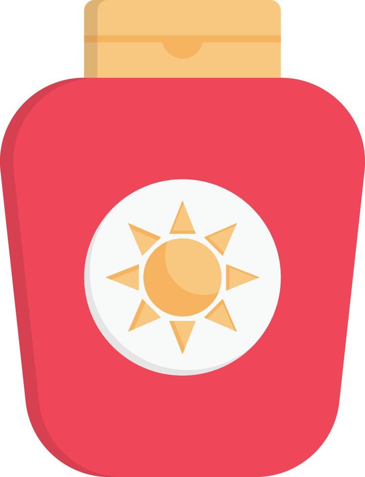 sunblock vectorillustratie op een background.premium kwaliteit symbolen.vector iconen voor concept en grafisch ontwerp. vector