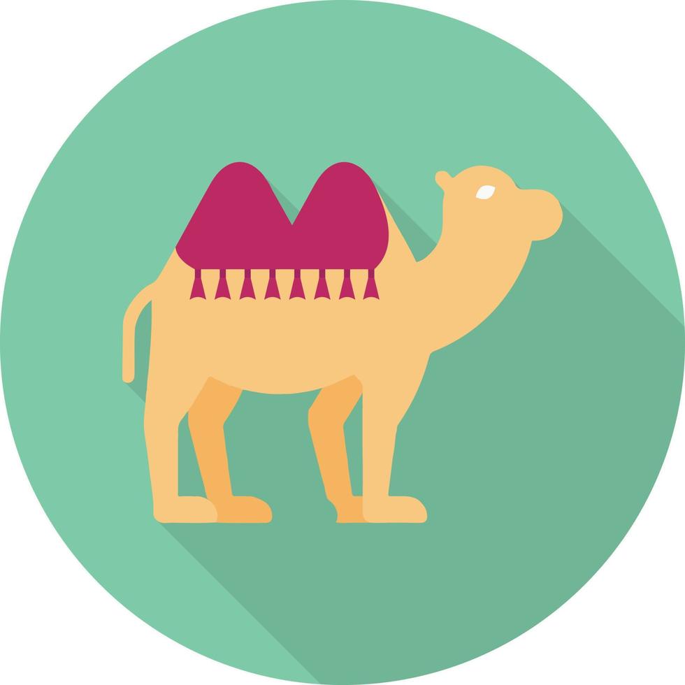 kameel vectorillustratie op een background.premium kwaliteit symbolen.vector pictogrammen voor concept en grafisch ontwerp. vector