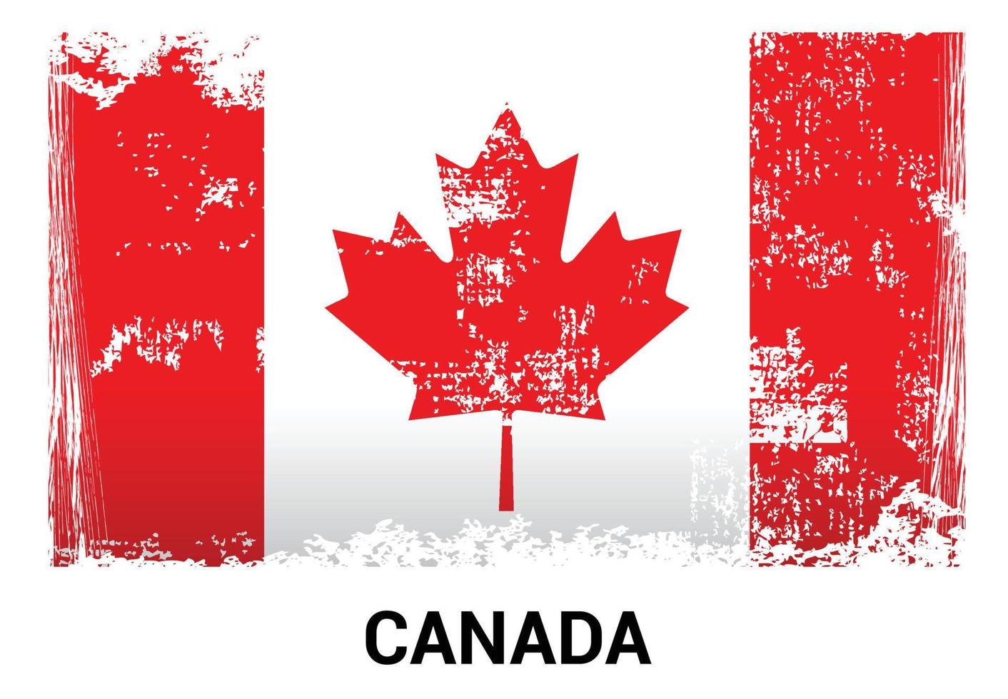 Canada onafhankelijkheid dag ontwerp kaart vector