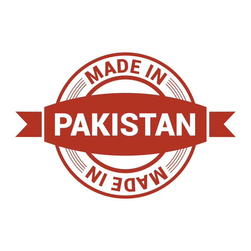 Pakistan postzegel ontwerp vector