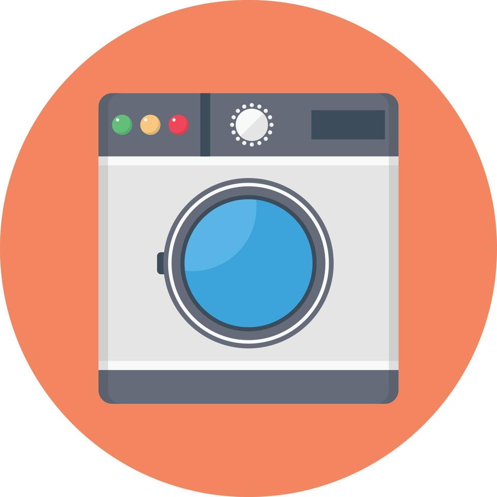 wasmachine vectorillustratie op een background.premium kwaliteit symbolen.vector iconen voor concept en grafisch ontwerp. vector