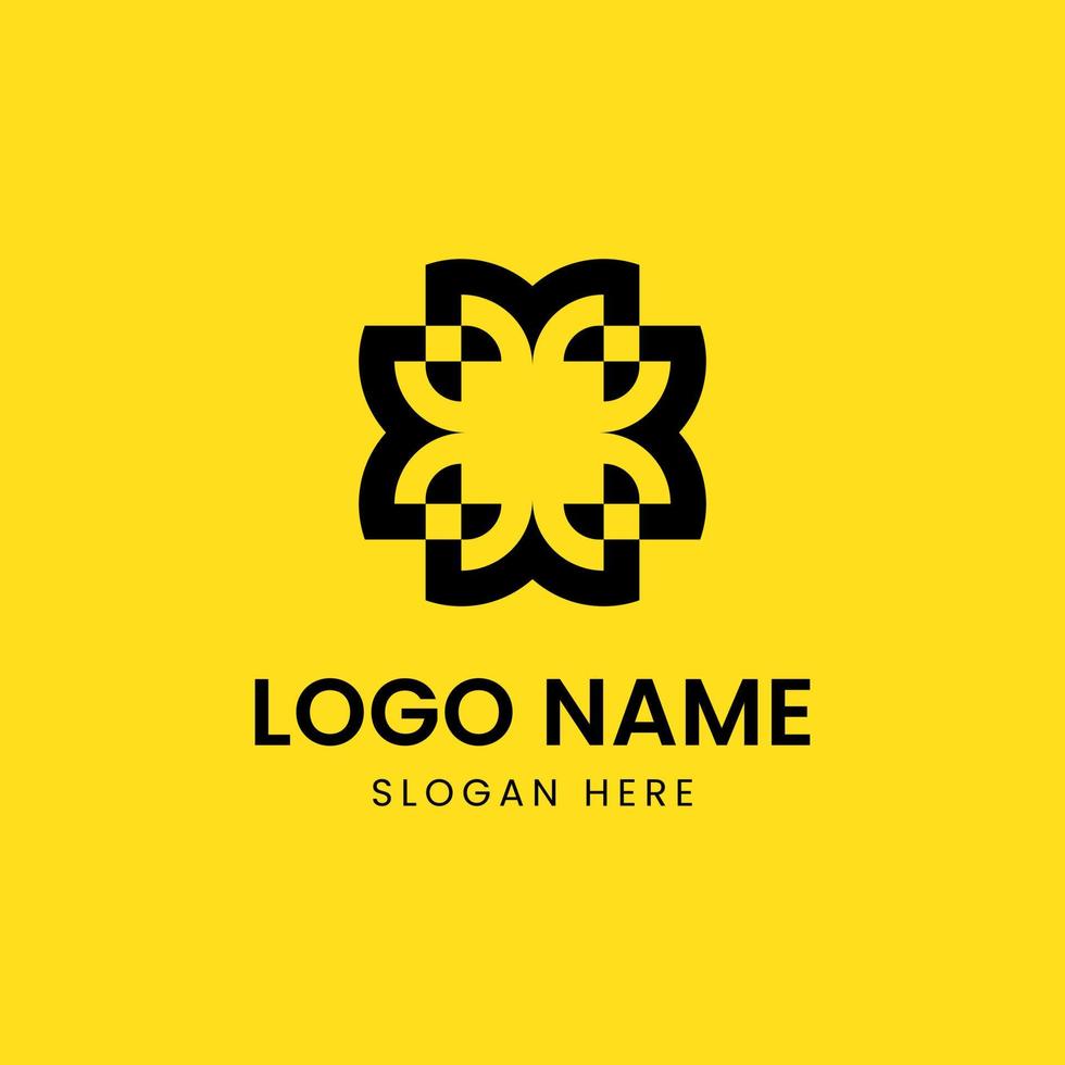 lotus bloem logo ontwerp inspiratie, bloem vector icoon