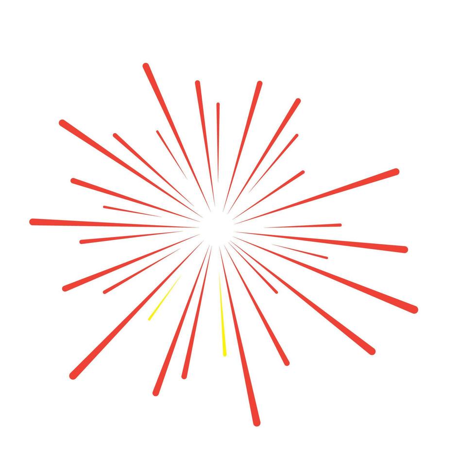 vuurwerk logo vector