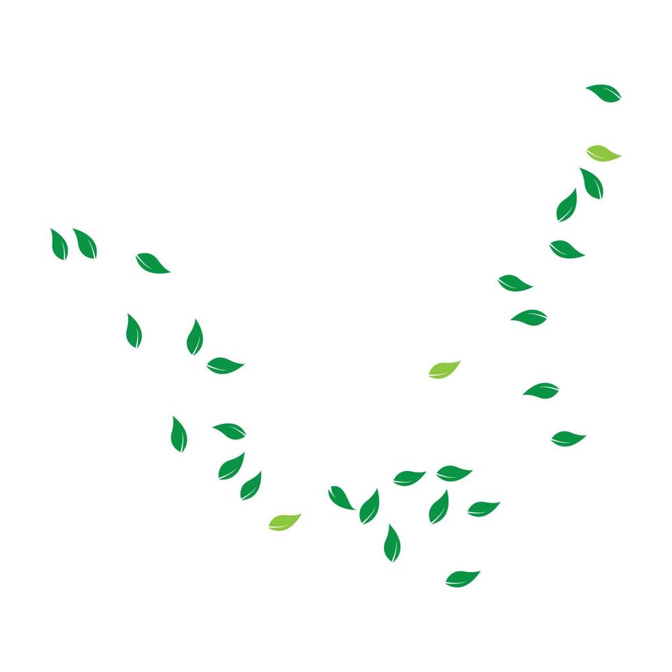 eco boom blad logo sjabloon vector