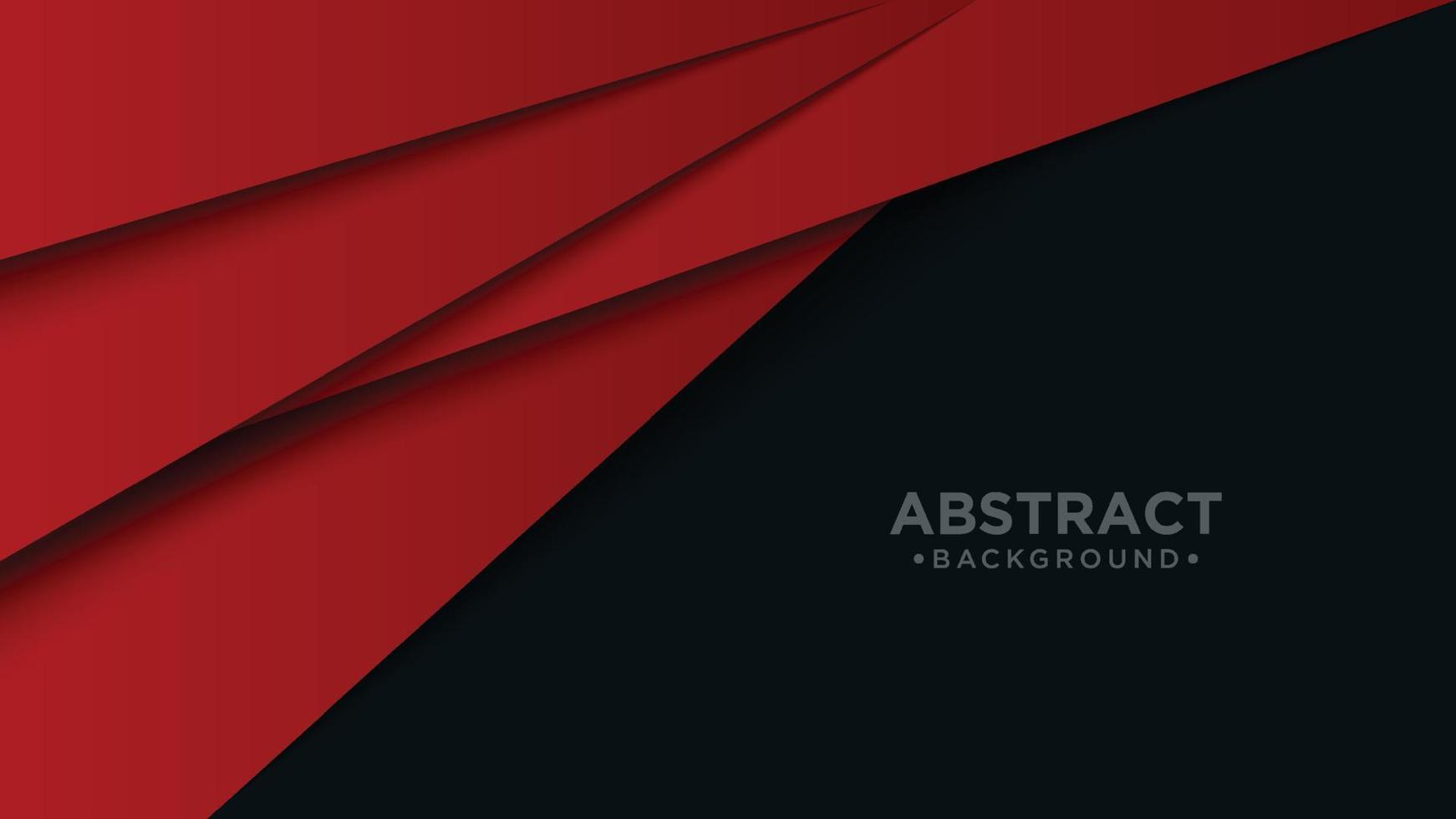 rood en zwart glanzend strepen. abstract tech grafisch banier ontwerp. vector