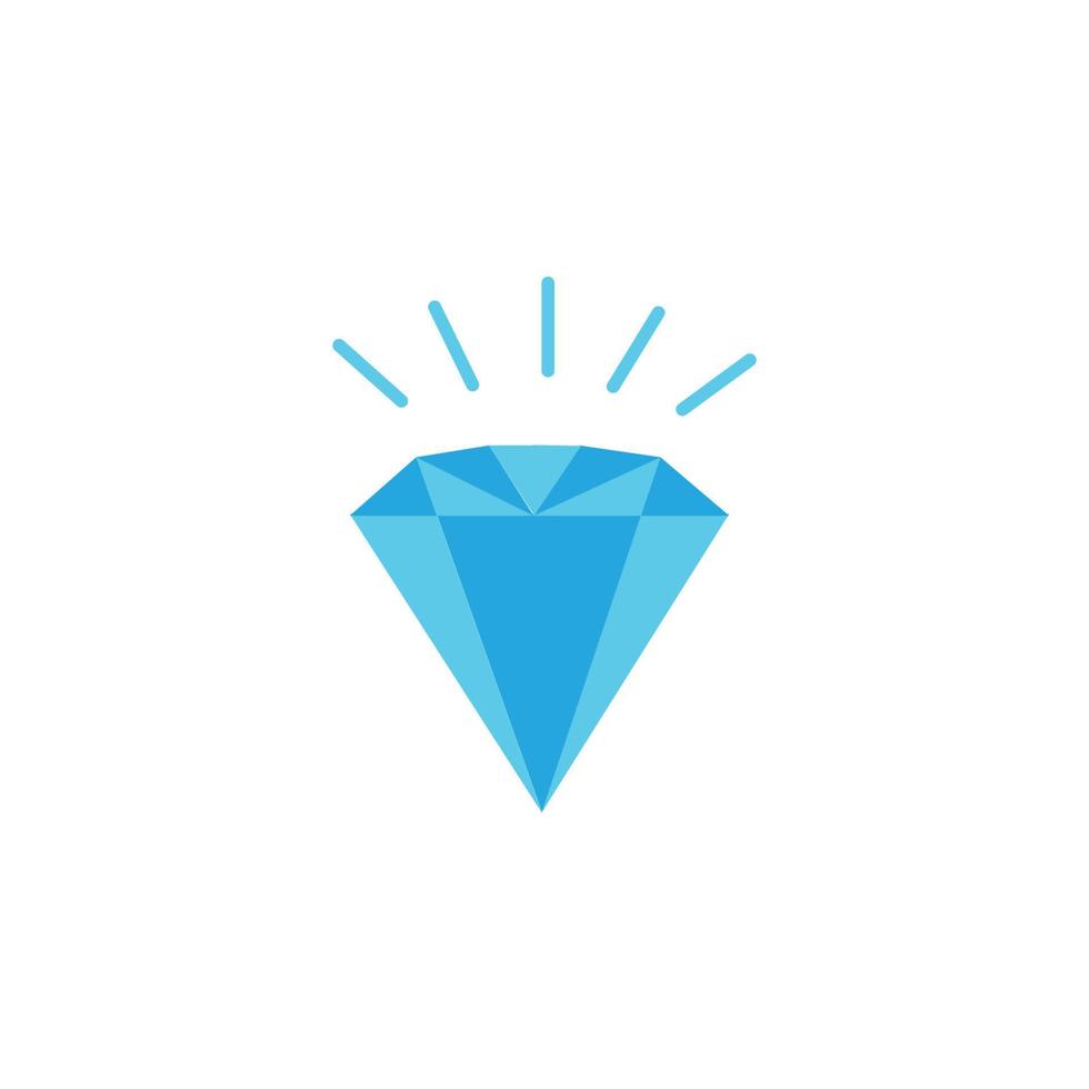 diamant pictogram vectorillustratie vector