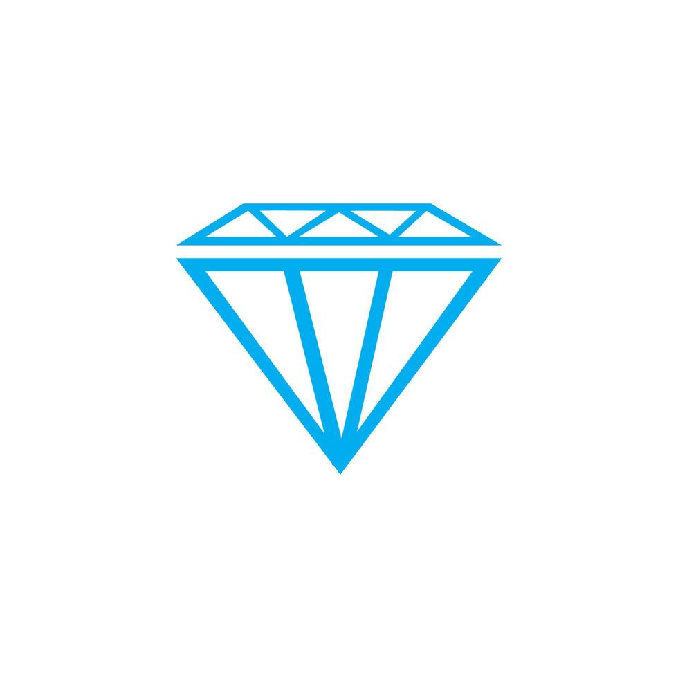 diamant pictogram vectorillustratie vector