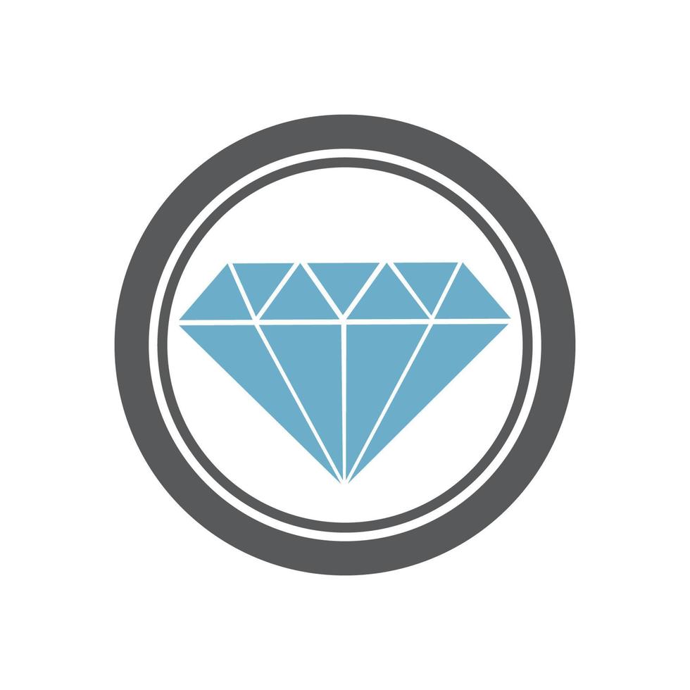 diamant pictogram vectorillustratie vector