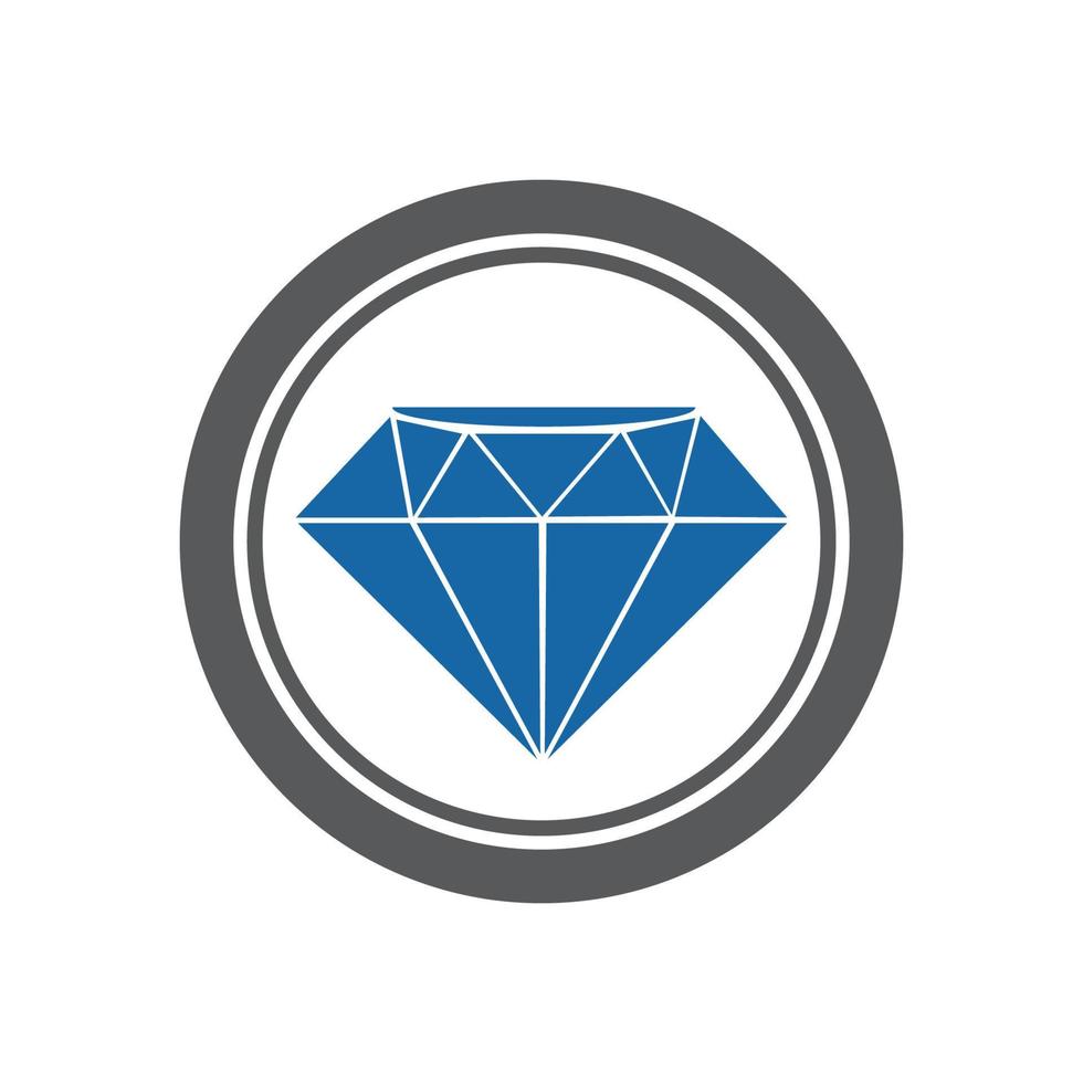 diamant pictogram vectorillustratie vector