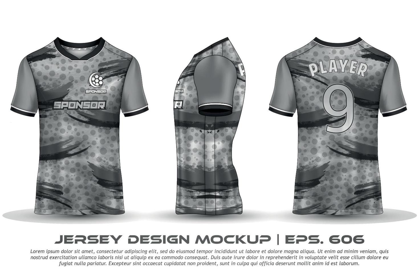 jersey ontwerp sublimatie t-shirt premium geometrisch patroon ongelooflijke vector collectie voor voetbal voetbal racen fietsen gaming motorcross sport