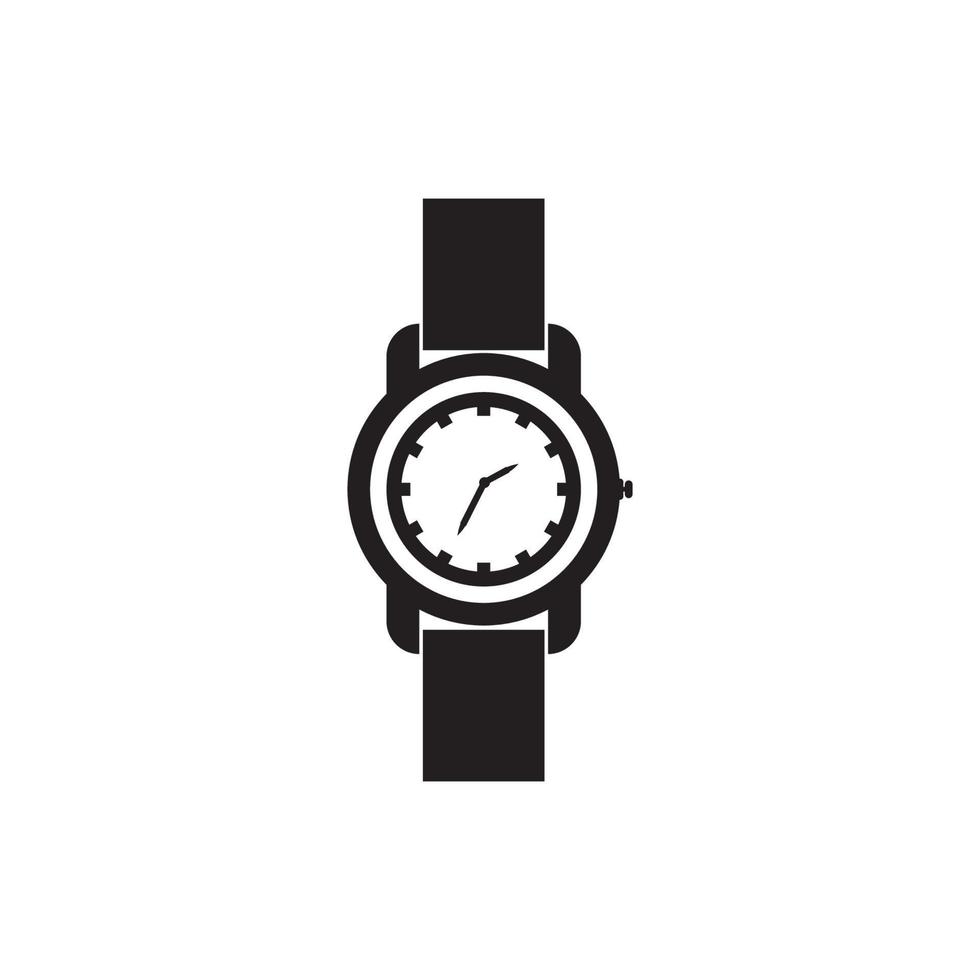 horloges icoon logo, vector ontwerp