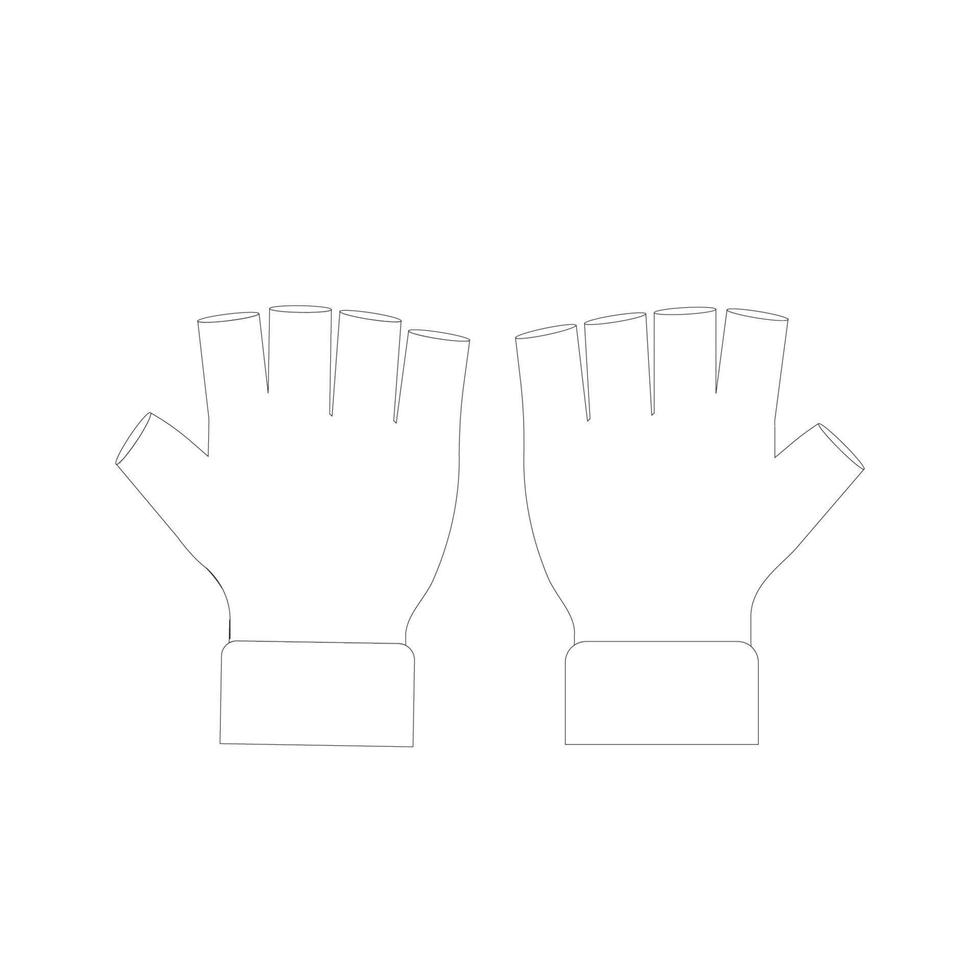 medisch handschoen logo vector