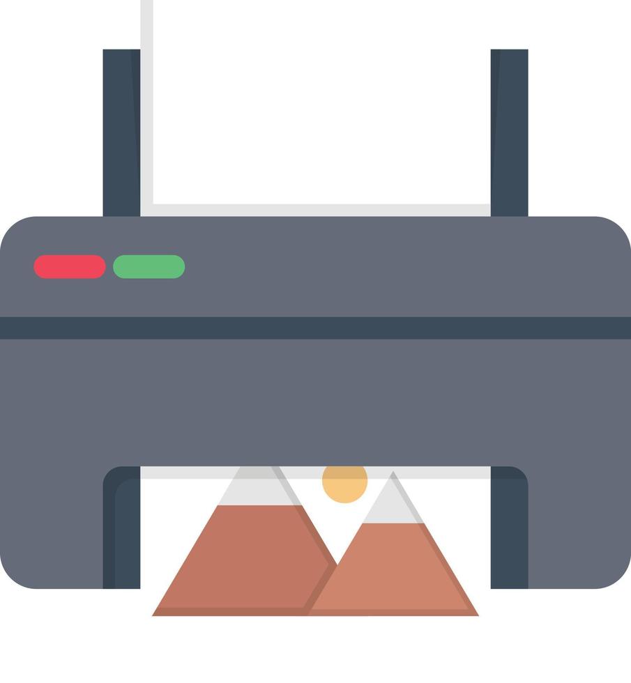 printer vectorillustratie op een background.premium kwaliteit symbolen.vector pictogrammen voor concept en grafisch ontwerp. vector