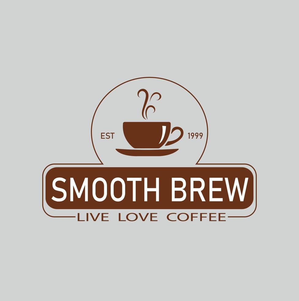 koffie logo vector