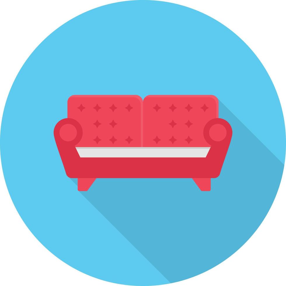 sofa vectorillustratie op een background.premium kwaliteit symbolen.vector pictogrammen voor concept en grafisch ontwerp. vector