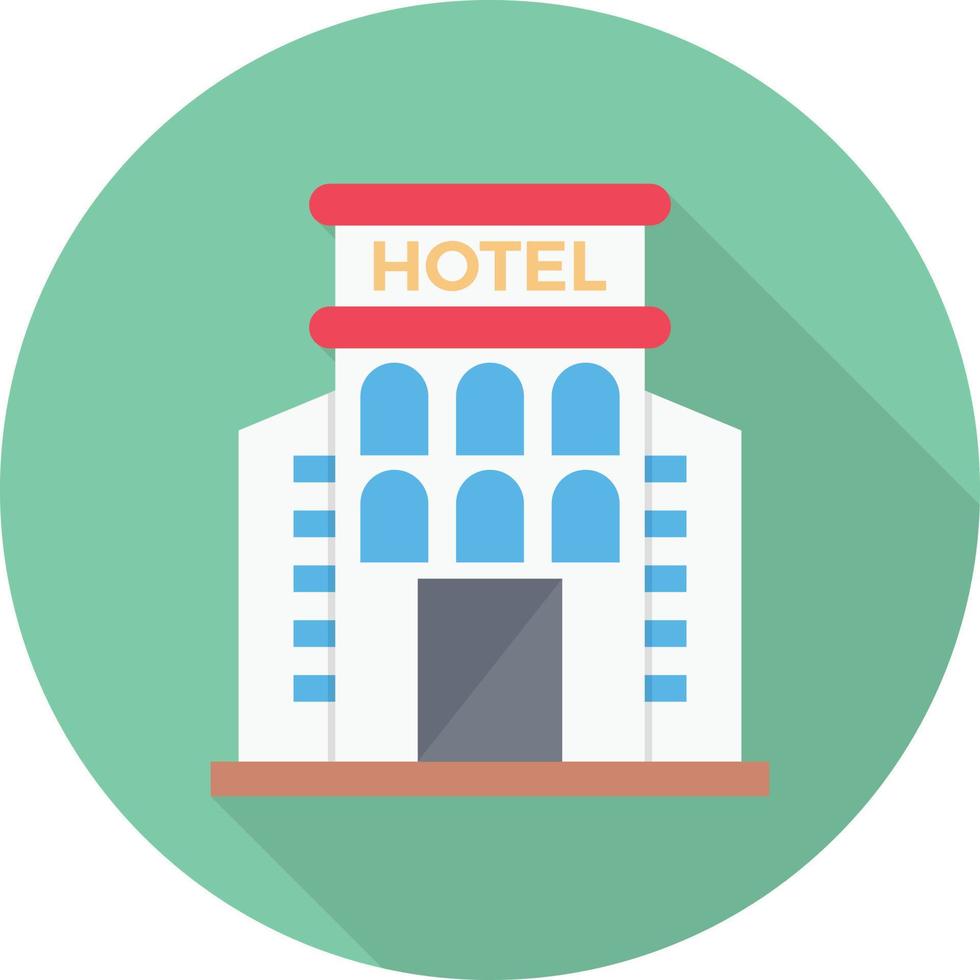 hotel vectorillustratie op een background.premium kwaliteit symbolen.vector pictogrammen voor concept en grafisch ontwerp. vector
