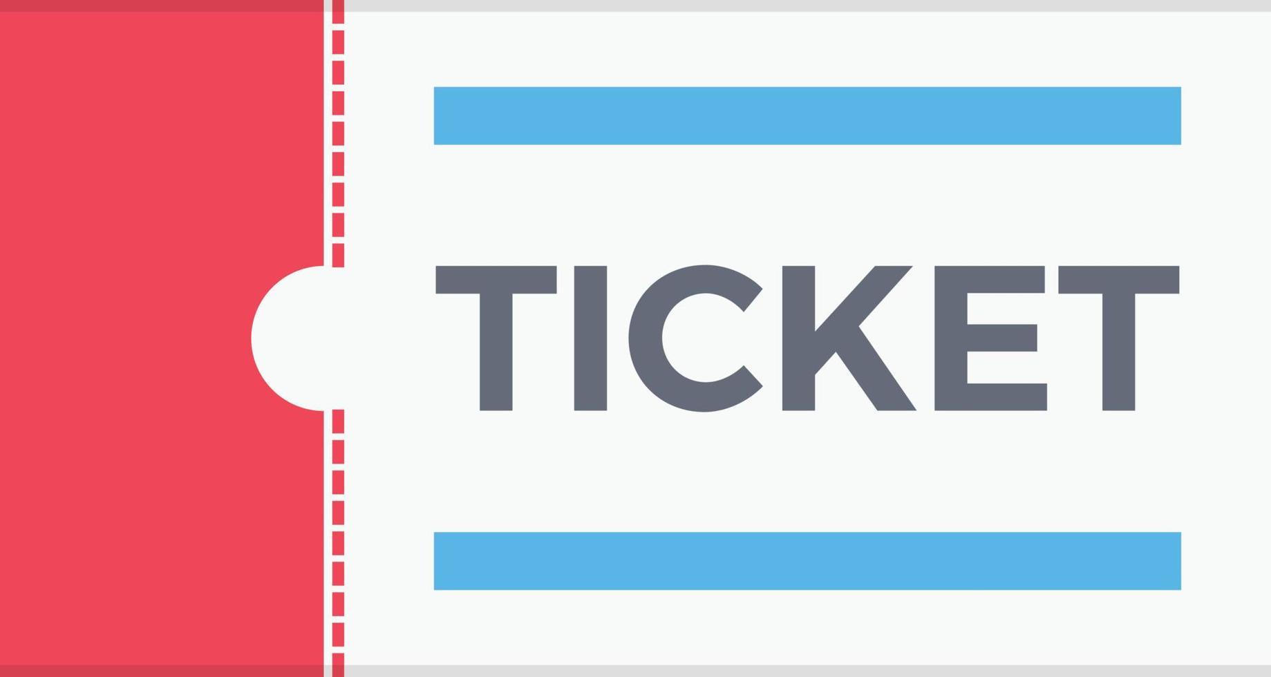 ticket vectorillustratie op een background.premium kwaliteit symbolen.vector pictogrammen voor concept en grafisch ontwerp. vector