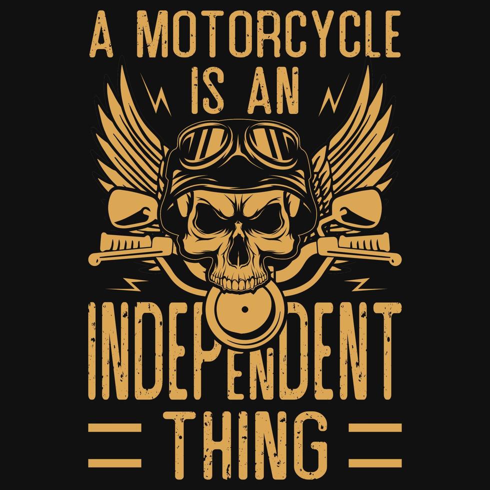 motorfiets rijder t-shirt ontwerp vector