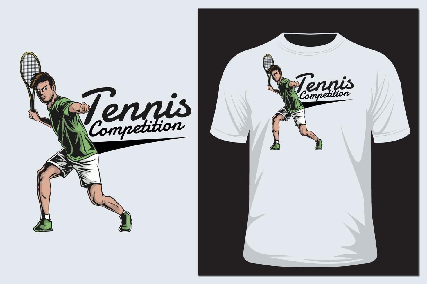 tennis vectorillustratie vector