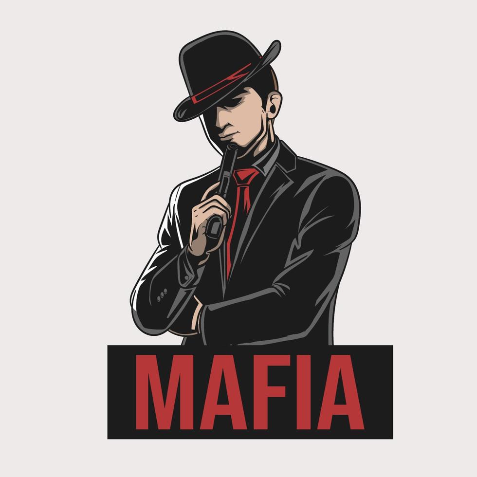 maffia vector illustratie