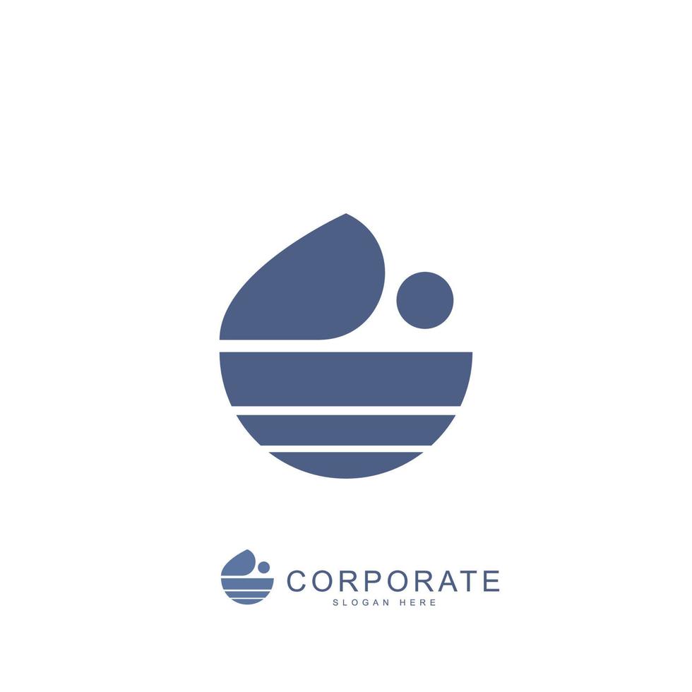 minimalistische bedrijf zakelijke abstract logo vector